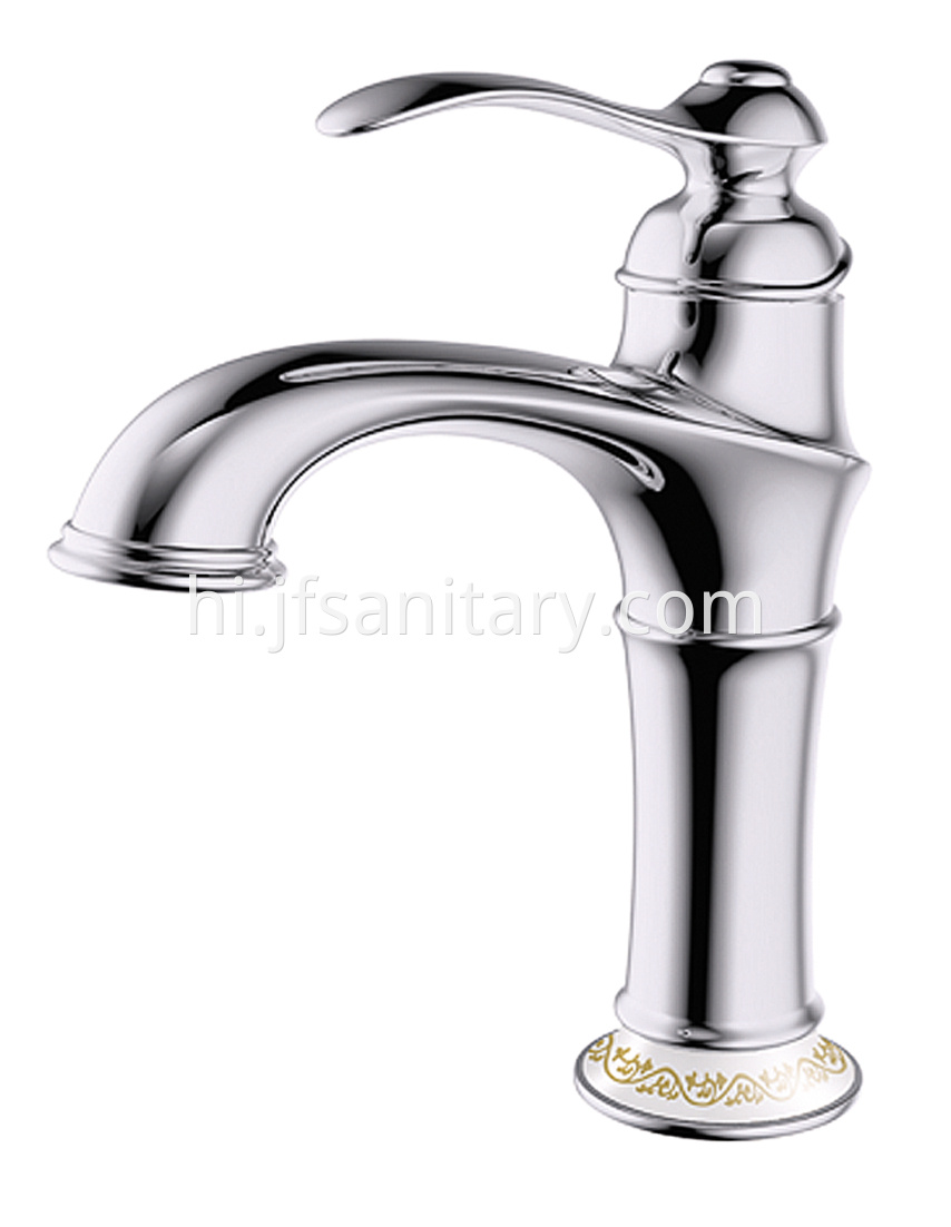 High Quality Brass Washing Basin Faucet Polished